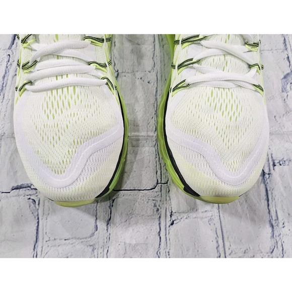Nike Air Max 2015 MENS SIZE 10 Running Shoes White Volt Green 698902 107 - Picture 3 of 14